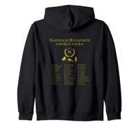 Napoleon Bonaparte World Tour - Conceptions d'histoire Sweat à Capuche