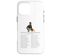 Napoléon Bonaparte World Tour - Histoire française Coque pour iPhone 16 Pro Max