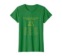 Napoleon Bonaparte World Tour - Military History Designs T-Shirt, Femme, Vert Kelly, S