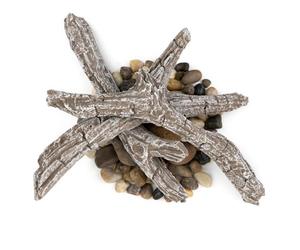 Napoleon Branches décoratives en bois flotté Purview 152,4 cm - Accessoires de cheminée électrique, bois, bois de cheminée, bois céramique, décoration de cheminée avec rochers, aspect bois flotté