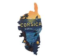 Napoléon Corse France Aimant Réfrigérateur Résine 3D City Trip Voyage Collection Souvenir Autocollant