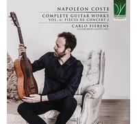 Coste – Pièces de Concert 1 : Intégrale de l'œuvre pour guitare – Volume 6 – Da Vinci