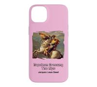 Napoleon Crossing Les Alpes avec Lunettes de Soleil Coque pour iPhone 14 Plus