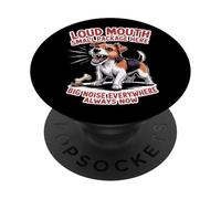 Napoleon Dog Lover Women Men Small Pet Bold Animal Humour PopSockets PopGrip Adhésif