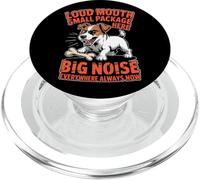 Napoleon Dog Lover Women Men Small Pet Bold Animal Humour PopSockets PopGrip pour MagSafe