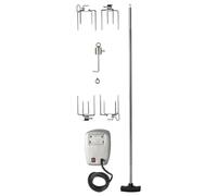 Napoleon Grills Napoléon Acier Inoxydable Rôtisserie comm. Ensemble de rôtisserie Heavy Duty Mehrfarbig