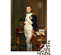 Napoleon in His Study Puzzle pour Adultes, 1000 Pièces, 52x38cm/1000pcs; Projet À Partager avec des Proches; Carton Blanc Facile À Manipuler