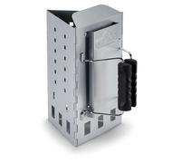 Napoleon JETFIRE 67801 Démarreur à Charbon de Bois en Acier Inoxydable pour Barbecue - Pliable - Facile à Assembler - Allume Le Charbon de Bois 30% Plus Rapidement - pour Barbecue à Charbon de Bois