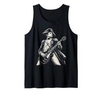 Napoléon Jouant de la Guitare électrique à Bascule Humour Débardeur