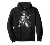 Napoléon Jouant de la Guitare électrique à Bascule Humour Sweat à Capuche