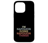 Napoleon Name Napoleon Personalized Name First Given Coque pour iPhone 14 Pro Max