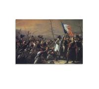 Napoleon Poster 4 impressions sur toile pour décoration d'intérieur 40 x 60 cm