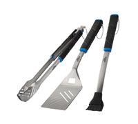 Napoleon Set 3 ustensiles pour barbecue en inox - spatule, pince et pinceau