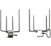Napoleon Set de fourchettes à Viande en Acier Inoxydable pour tournebroche
