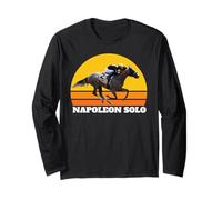 Napoleon Solo Cheval, Course de Chevaux, Santa Anita, Del Mar Manche Longue