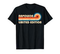NAPOLEON Surname Retro Vintage 80s 90s Birthday Reunion T-Shirt