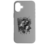 Napoléon Traversée Les Alpes Grunge Coque pour iPhone 16 Plus