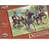 Napoleonic French Dragoons & Horses (24) 1/72 Hat