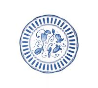 NAPOLI Assiette à dessert en Porcelaine D21 Bleue TABLE PASSION