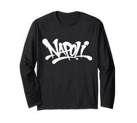 Napoli Graffiti City Street Art Handstyle Italie Souvenir Manche Longue