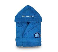 Napoli Peignoir éponge adulte SSC officiel idée cadeau football 100 % coton