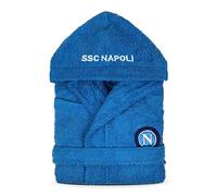 Napoli SSC Peignoir éponge pour enfant officiel idée cadeau football 100 % coton