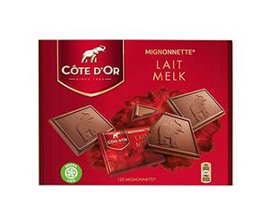 Napolitains chocolat au lait Cote d'Or individuels - Boîte de 120