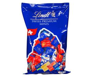 Napolitains Swiss Premium Chocolate Lindt - Sachet de 1 kg - 154 pièces