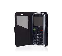 Nappa Étui à Rabat pour Emporiapure V25 Noir