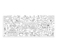 Nappe à colorier, 30 x 72 Pouces, Affiche à colorier sur Le thème d'halloween Faire soi-même pour la fête d'halloween la Maison, Style 2, Affiches pour Enfants