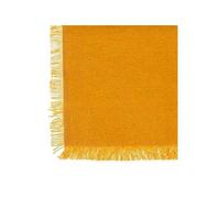 Atmosphera - Nappe à franges RIVA - 100% coton - Ocre - RIVA Jaune G