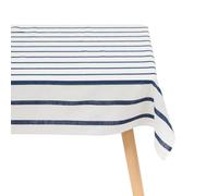 Nappe à Rayures "Océania" 140x240cm Blanc