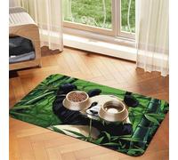 Nappe absorbante en cuir pour animaux de compagnie, motif panda, idéale pour chiens, chats et autres animaux de compagnie