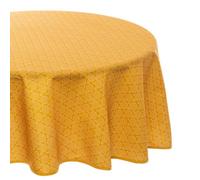Nappe Anti-tache Imprimé Ethnique Ocre