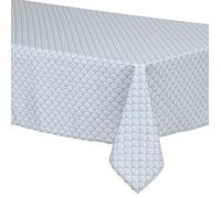 Nappe anti-tache ""Livia"" gris 150x300cm - Atmosphera createur d'interieur