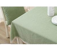 Nappe Anti Tache,Nappe Brodée En Dentelle Européenne Vert Sauge À Pois Ferme Nappe De Pâques Nappe En Tissu De Coton Naturel Nappe Maison Fête De Mariage Salle À Manger Décoration De Banquet,140X200