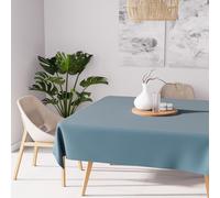 Nappe Anti-Tâches Carrée 180x180 Cm Alix Bleu Celadon, Par Soleil D'ocre