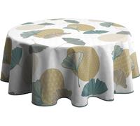 Le linge de Jules Nappe Anti-Taches Kobe Bleu - Ronde 160 cm