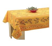 Nappe Anti-taches Olivettes Jaune