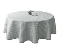 Nappe Anti-taches Paon gris