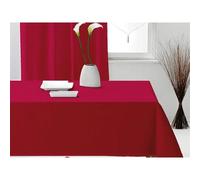 Nappe Anti-Tâches Rectangle 140x240 Cm Alix Rouge, Par Soleil D'ocre