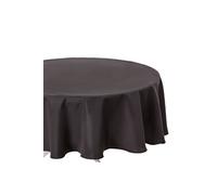 Atmosphera - Nappe anti-taches ronde Ophy - Diam 180 cm - Ardoise Gris