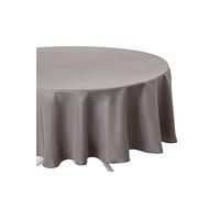 - Nappe anti-taches ronde Ophy - Diam 180 cm - Gris