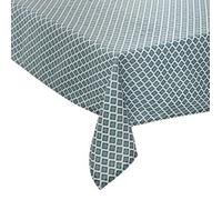 Nappe Antitache à Motifs "Tikal" 140x240cm Bleu