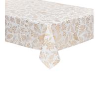 Nappe antitache esprit de Noël Blanc 140x240 cm