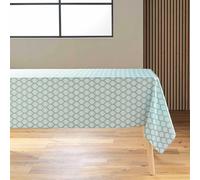 Douceur d'Intérieur Nappe rectangulaire Davia 145 x 240 cm Sauge Polyester imprimé