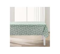 Nappe Antitache Imprimé "Milova" 145x240cm Vert Sauge