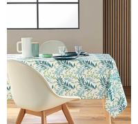 Douceur d'Intérieur Nappe rectangulaire Nedelia antitache polyester imprimé 145 x 240 cm Sauge