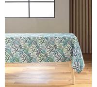 Douceur d'Intérieur Nappe rectangle Stylis Antitache 145x240 cm Polyester imprimé Vert