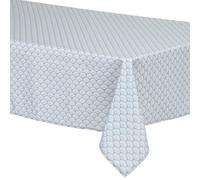 Atmosphera Nappe anti-tache Livia gris 150x300 cm